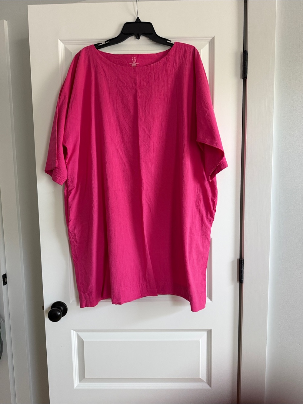 Bright Pink Women's Tunic Dress